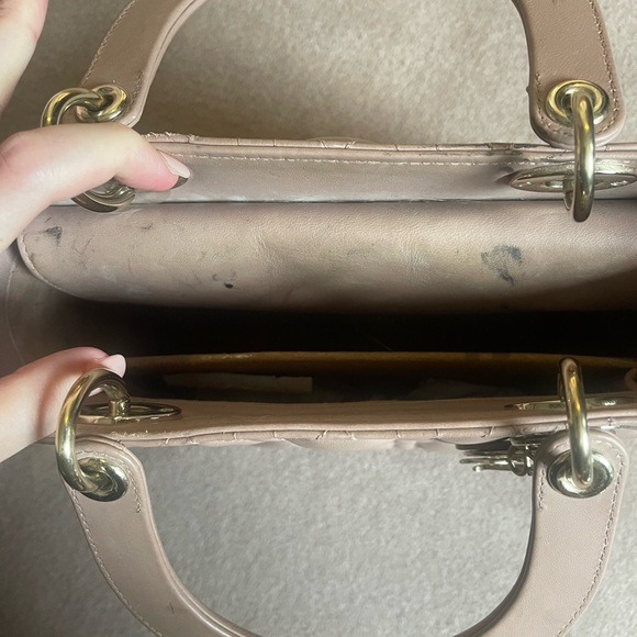 Medium pink lady dior bag - Picture 4 of 10